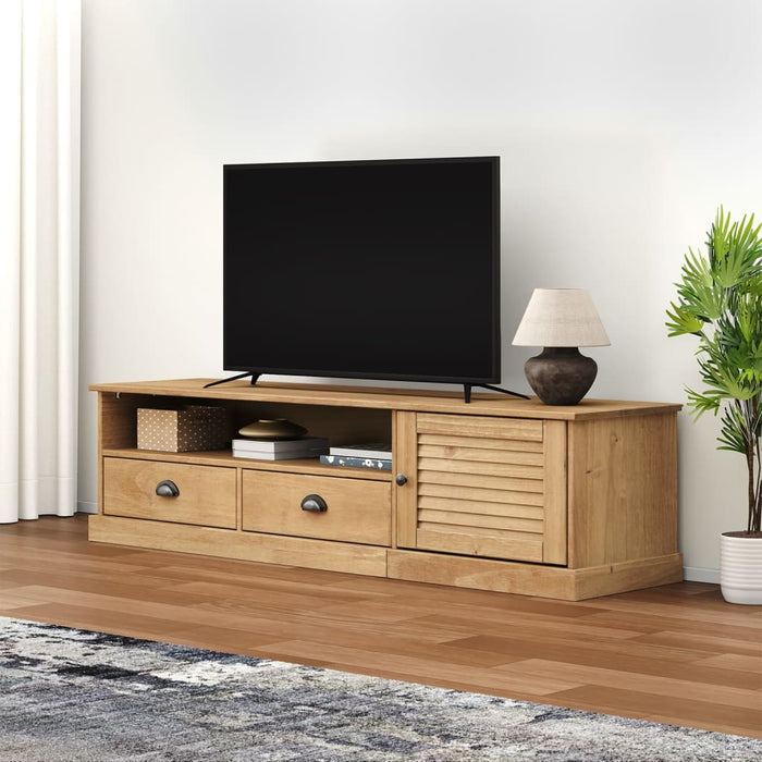 Comodă TV VIGO, 156x40x40 cm, lemn masiv de pin - WALTI WALTI