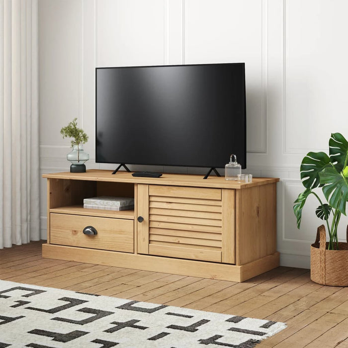 Comodă TV VIGO, 106x40x40 cm, lemn masiv de pin WALTI