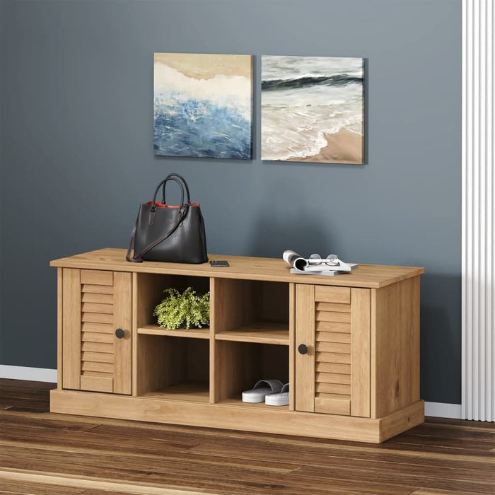 Bancă de pantofi VIGO, 106x35x45 cm, lemn masiv de pin - WALTI WALTI