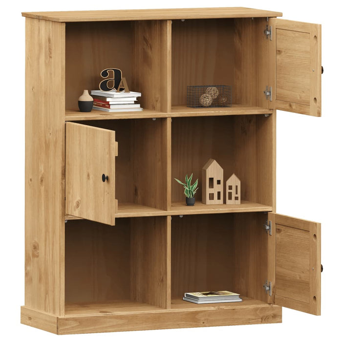 Bibliotecă VIGO, 90x35x114,5 cm, lemn masiv de pin - WALTI WALTI