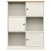 Bibliotecă VIGO, alb, 90x35x114,5 cm, lemn masiv de pin - WALTI WALTI