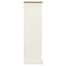 Bibliotecă VIGO, alb, 90x35x114,5 cm, lemn masiv de pin - WALTI WALTI