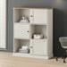 Bibliotecă VIGO, alb, 90x35x114,5 cm, lemn masiv de pin - WALTI WALTI