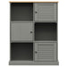 Bibliotecă VIGO, gri, 90x35x114,5 cm, lemn masiv de pin - WALTI WALTI