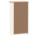 Bibliotecă VIGO, alb, 60x35x114,5 cm, lemn masiv de pin - WALTI WALTI