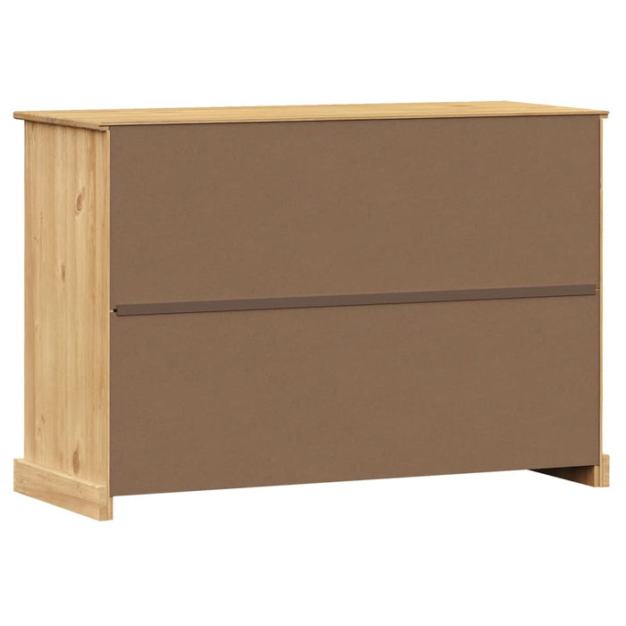 Servantă cu sertare VIGO, 113x40x75 cm, lemn masiv de pin - WALTI WALTI