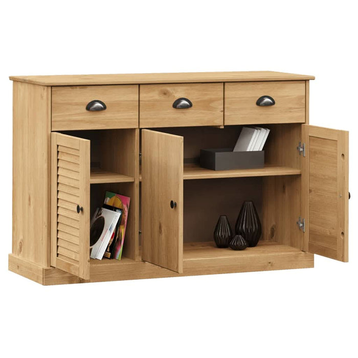Servantă cu sertare VIGO, 113x40x75 cm, lemn masiv de pin - WALTI WALTI