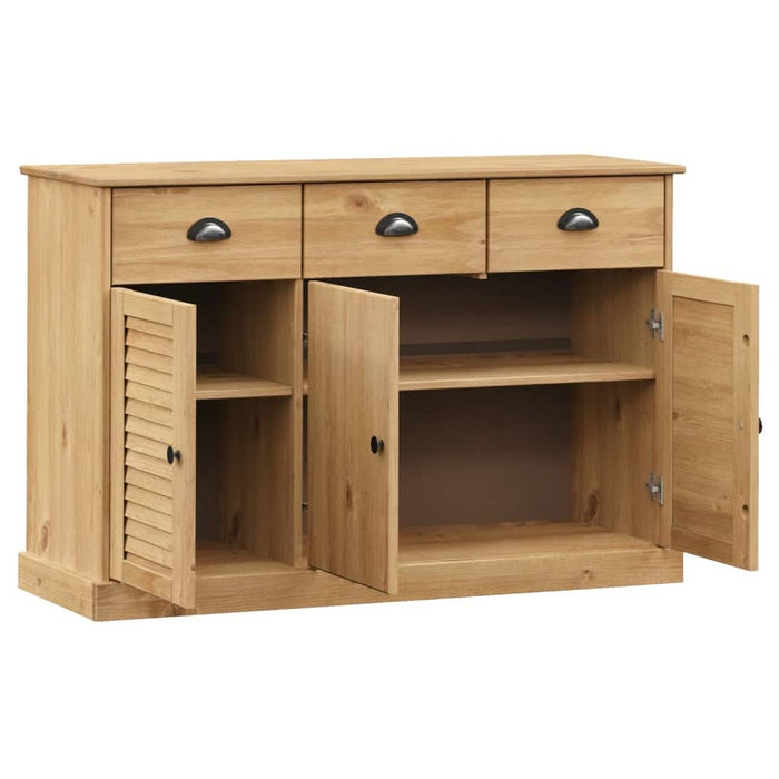 Servantă cu sertare VIGO, 113x40x75 cm, lemn masiv de pin - WALTI WALTI