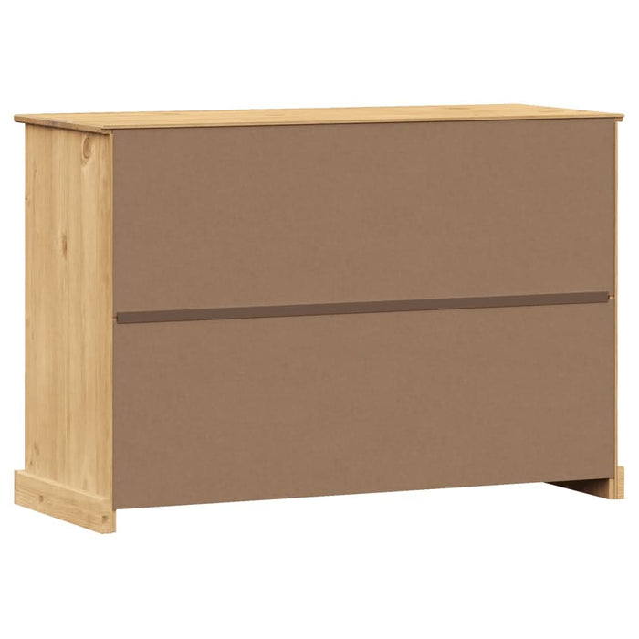 Servantă cu sertare VIGO, 113x40x75 cm, lemn masiv de pin - WALTI WALTI