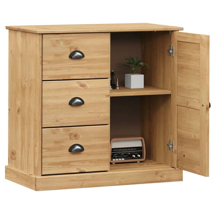 Servantă cu sertare VIGO, 78x40x75 cm, lemn masiv de pin - WALTI WALTI