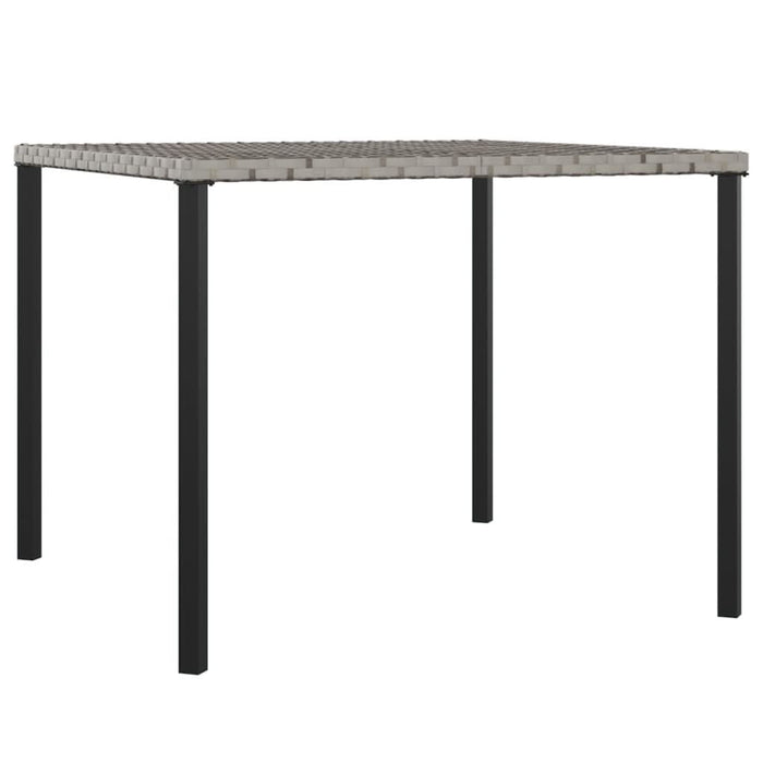 Set mobilier de grădină cu perne, 6 piese, gri, poliratan - WALTI WALTI