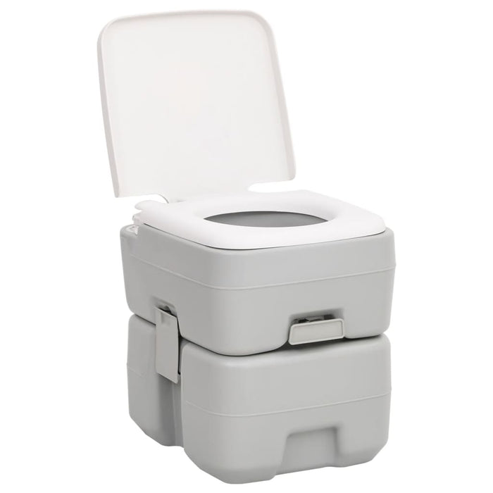 Set portabil cu toaletă și lavoar pentru camping WALTI