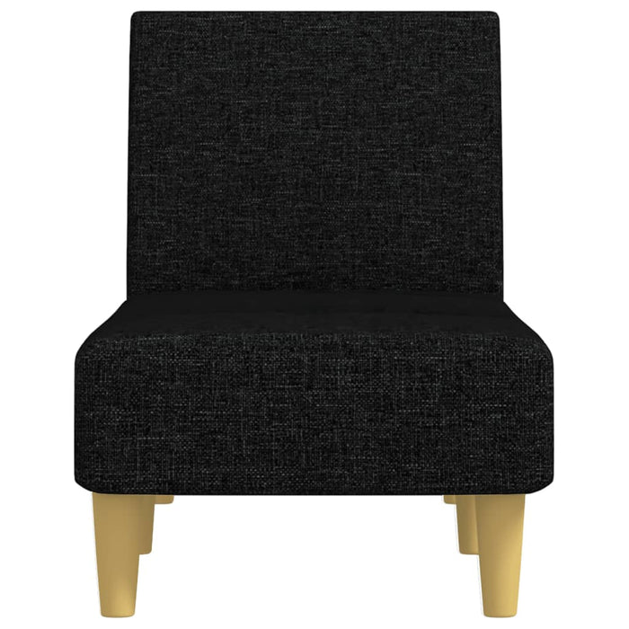 Șezlong, negru, material textil - WALTI WALTI