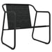 Set mobilier de grădină, cu perne, antracit, 4 piese, oțel - WALTI WALTI