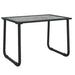 Set mobilier de grădină, cu perne, antracit, 4 piese, oțel - WALTI WALTI