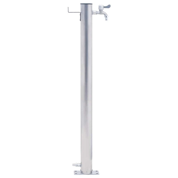 Coloană de apă de grădină, 40 cm, oțel inoxidabil, rotund - WALTI WALTI