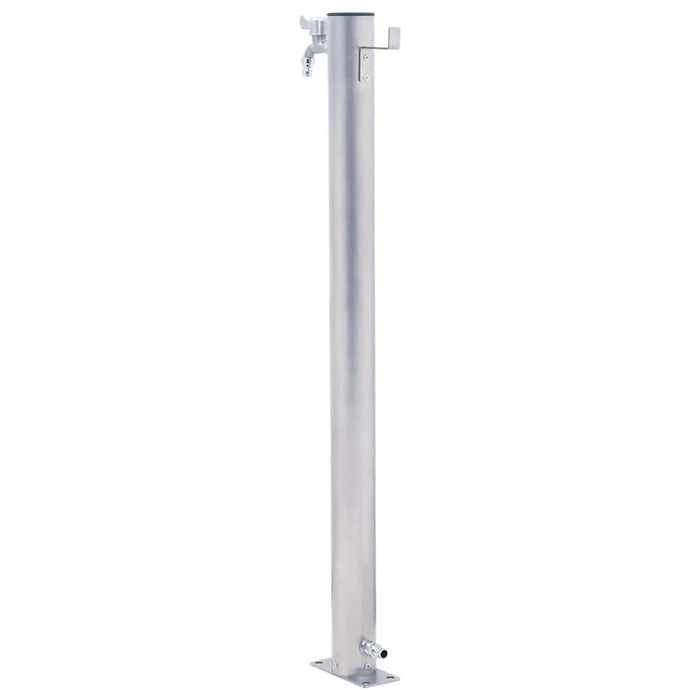 Coloană de apă de grădină, 60 cm, oțel inoxidabil, rotund - WALTI WALTI