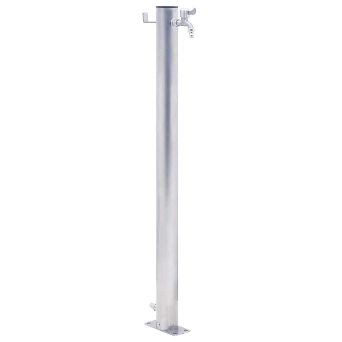 Coloană de apă de grădină, 80 cm, oțel inoxidabil, rotund - WALTI WALTI