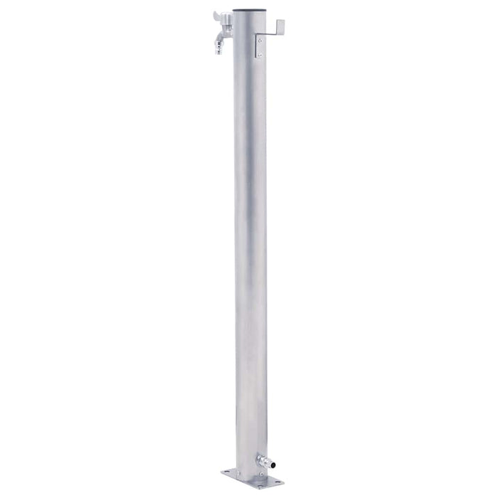Coloană de apă de grădină, 80 cm, oțel inoxidabil, rotund - WALTI WALTI