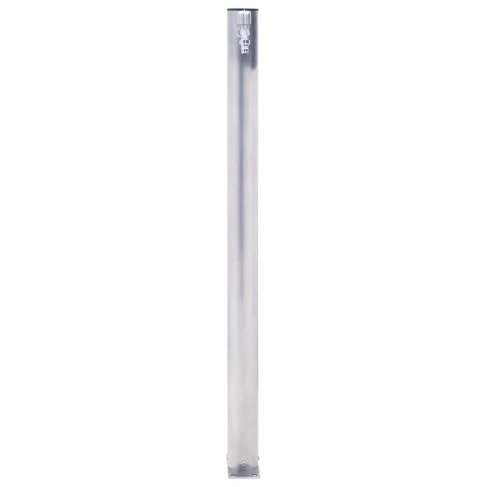 Coloană de apă de grădină, 100 cm, oțel inoxidabil, rotund - WALTI WALTI