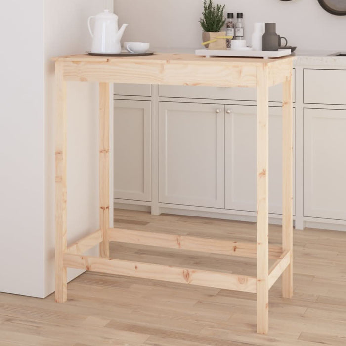 Masă de bar, 100x50x110 cm, lemn masiv de pin - WALTI WALTI