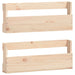 Pantofare de perete, 2 buc., 59x9x23 cm, lemn masiv pin - WALTI WALTI
