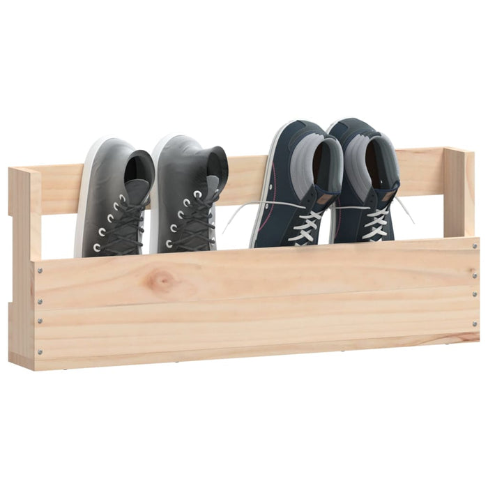 Pantofare de perete, 2 buc., 59x9x23 cm, lemn masiv pin - WALTI WALTI