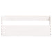 Pantofare de perete, 2 buc., alb, 59x9x23 cm, lemn masiv pin - WALTI WALTI
