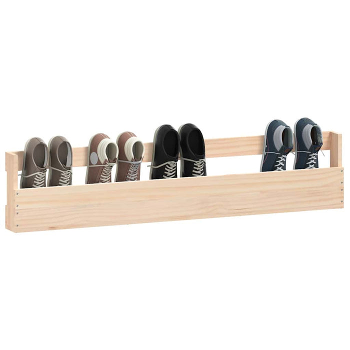 Pantofare de perete, 2 buc., 110x9x23 cm, lemn masiv pin - WALTI WALTI