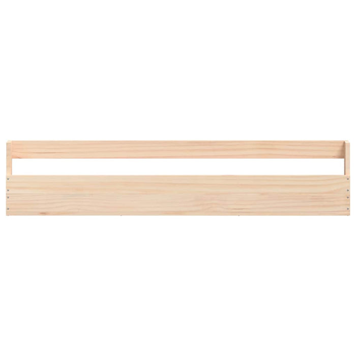 Pantofare de perete, 2 buc., 110x9x23 cm, lemn masiv pin - WALTI WALTI