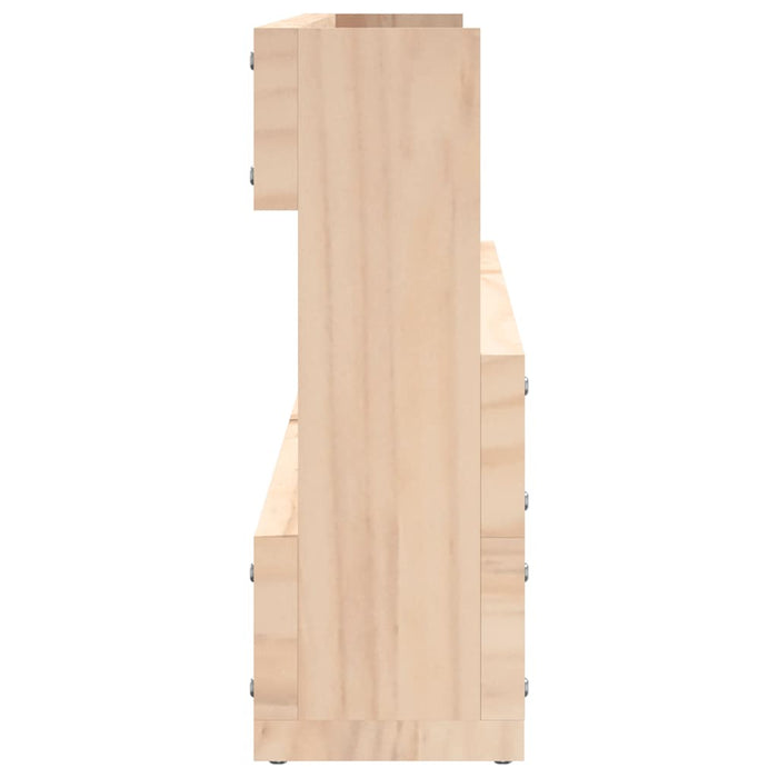 Pantofare de perete, 2 buc., 110x9x23 cm, lemn masiv pin - WALTI WALTI