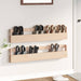 Pantofare de perete, 2 buc., 110x9x23 cm, lemn masiv pin - WALTI WALTI