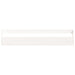 Pantofare de perete, 2 buc., alb, 110x9x23 cm, lemn masiv pin - WALTI WALTI