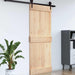 Ușă NARVIK natural 70 x 210 cm Lemn de Pin Solid - WALTI WALTI