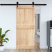 Ușă NARVIK natural 70 x 210 cm Lemn de Pin Solid - WALTI WALTI