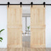 Ușă NARVIK natural 80 x 210 cm Lemn de Pin Solid - WALTI WALTI
