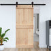 Ușă NARVIK natural 95 x 210 cm Lemn de Pin Solid - WALTI WALTI