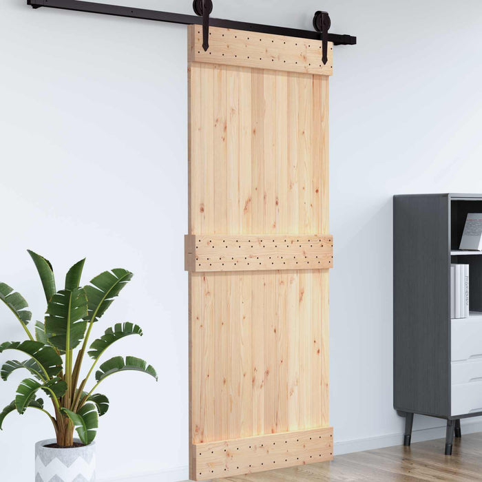 Ușă NARVIK natural 100 x 210 cm Lemn de Pin Solid - WALTI WALTI