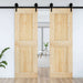 Ușă NARVIK natural 70 x 210 cm Lemn de Pin Solid - WALTI WALTI