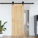 Ușă NARVIK natural 85 x 210 cm Lemn de Pin Solid - WALTI WALTI