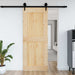 Ușă NARVIK natural 90 x 210 cm Lemn de Pin Solid - WALTI WALTI