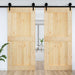 Ușă NARVIK natural 100 x 210 cm Lemn de Pin Solid - WALTI WALTI