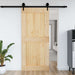 Ușă NARVIK natural 100 x 210 cm Lemn de Pin Solid - WALTI WALTI