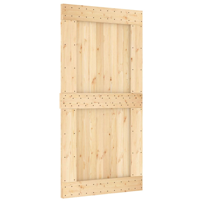 Ușă NARVIK natural 100 x 210 cm Lemn de Pin Solid - WALTI WALTI