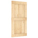 Ușă NARVIK natural 100 x 210 cm Lemn de Pin Solid - WALTI WALTI