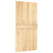 Ușă NARVIK natural 100 x 210 cm Lemn de Pin Solid - WALTI WALTI