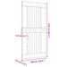 Ușă NARVIK natural 100 x 210 cm Lemn de Pin Solid - WALTI WALTI