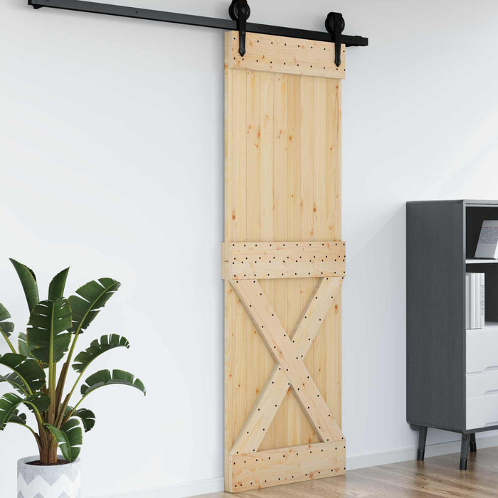 Ușă NARVIK natural 70 x 210 cm Lemn de Pin Solid - WALTI WALTI