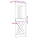 Ușă NARVIK natural 70 x 210 cm Lemn de Pin Solid - WALTI WALTI