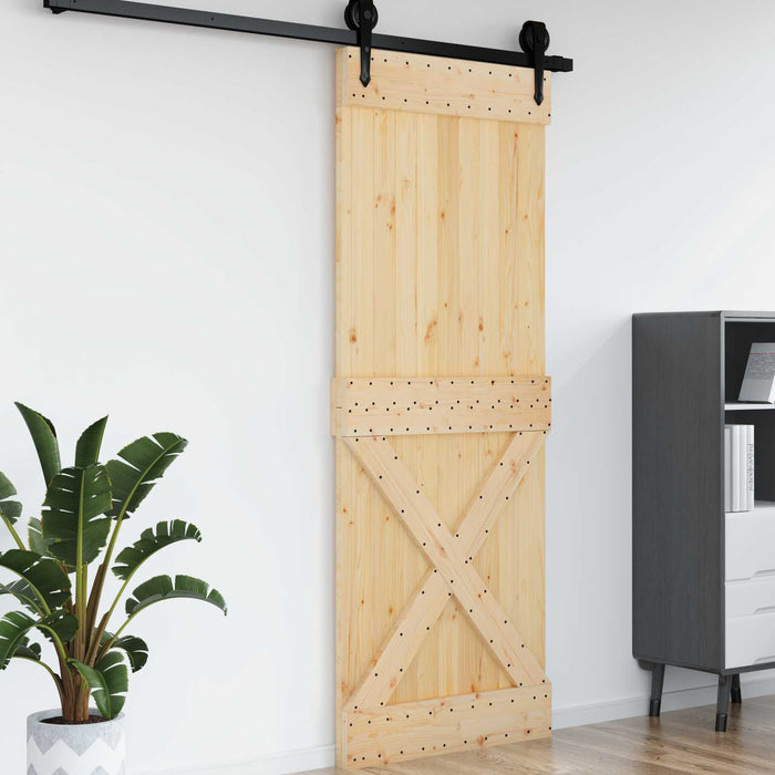 Ușă NARVIK natural 85 x 210 cm Lemn de Pin Solid - WALTI WALTI